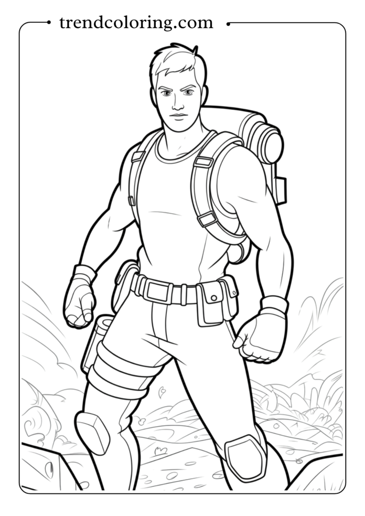 fortnite coloring pages