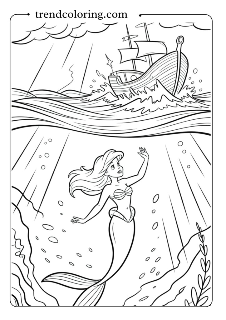 Ariel's Storm Scene