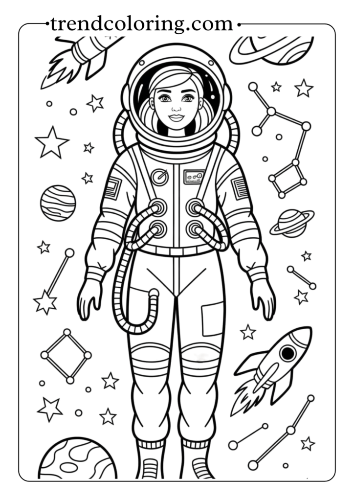 Astronaut Barbie