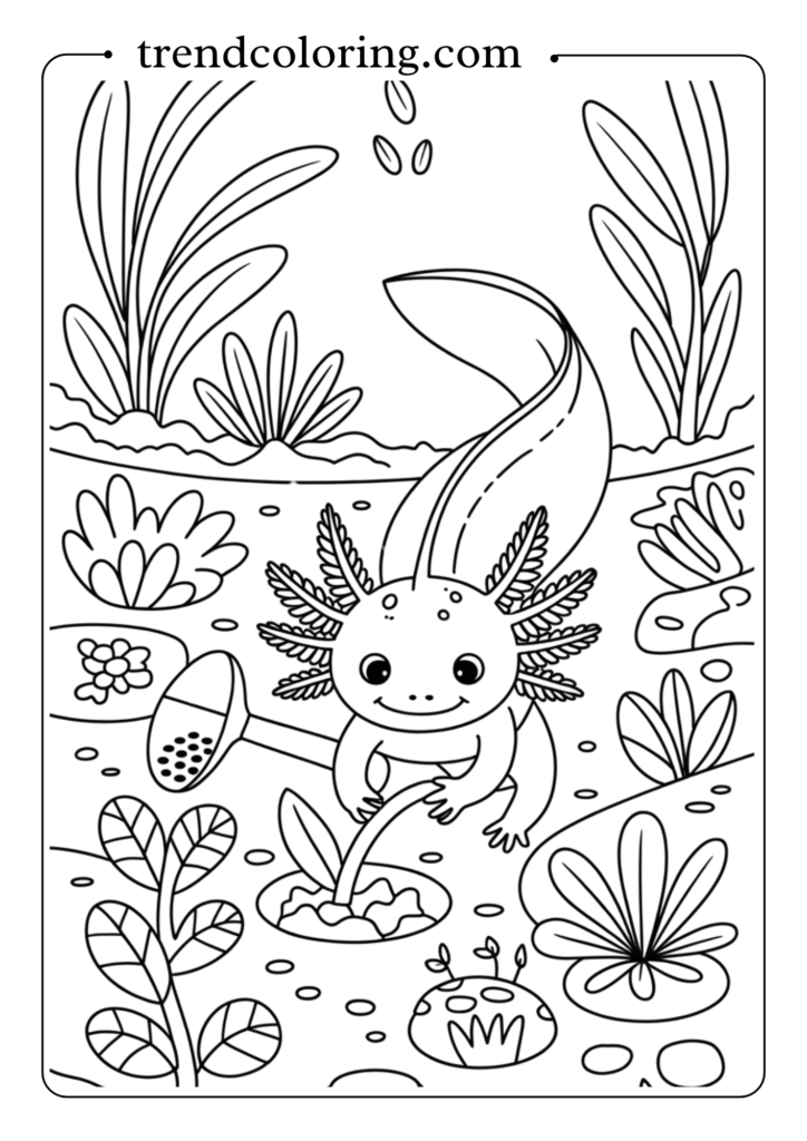 Axolotl Gardener