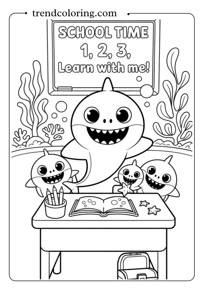 Baby Shark School Time