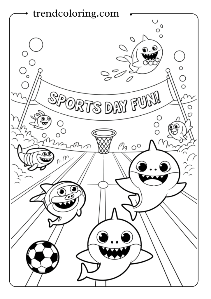 Baby Shark Sports Day