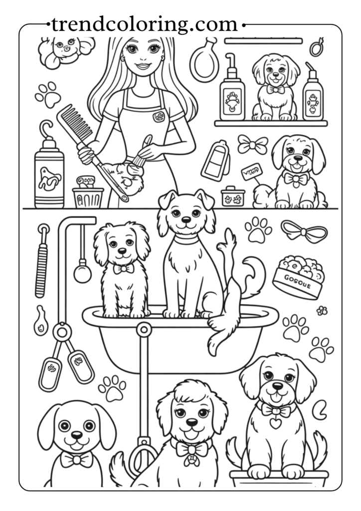 Barbie's Pet Salon
