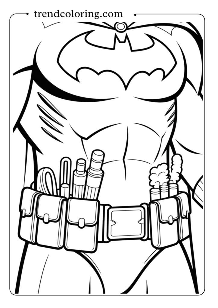 Batman's Utility Belt Close-Up