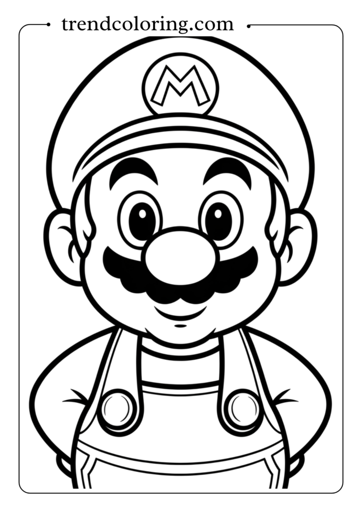Classic Mario Portrait