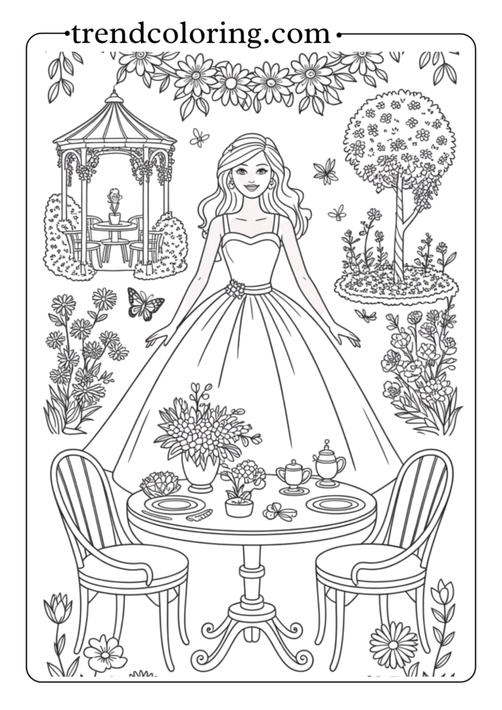 Garden Party Barbie