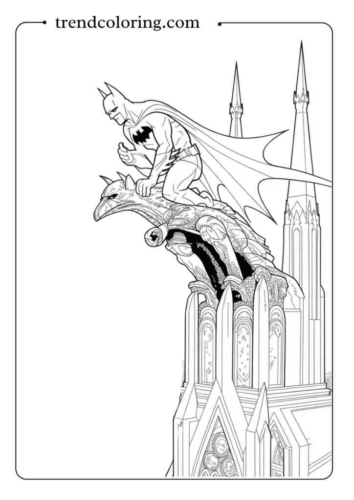 Gothic Gargoyle Scene