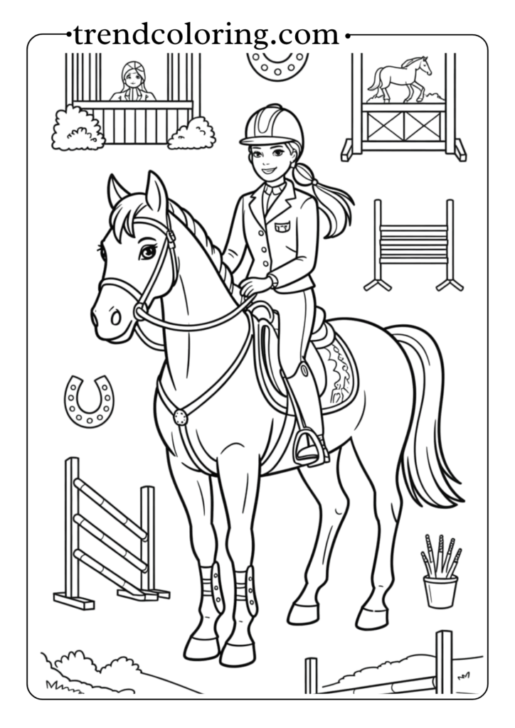 Horse Riding Barbie