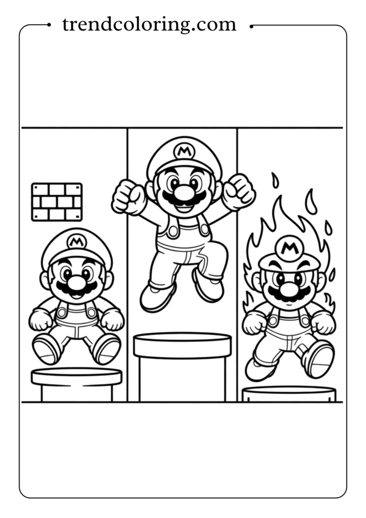 Mario Power-Up Trio