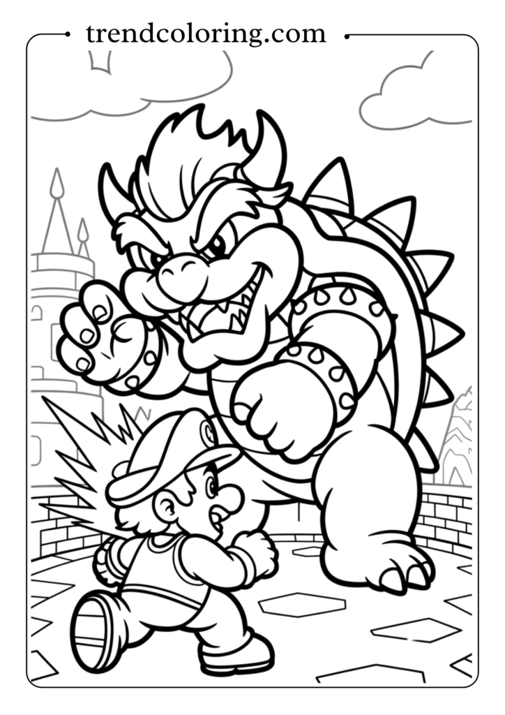 Mario vs. Bowser Battle