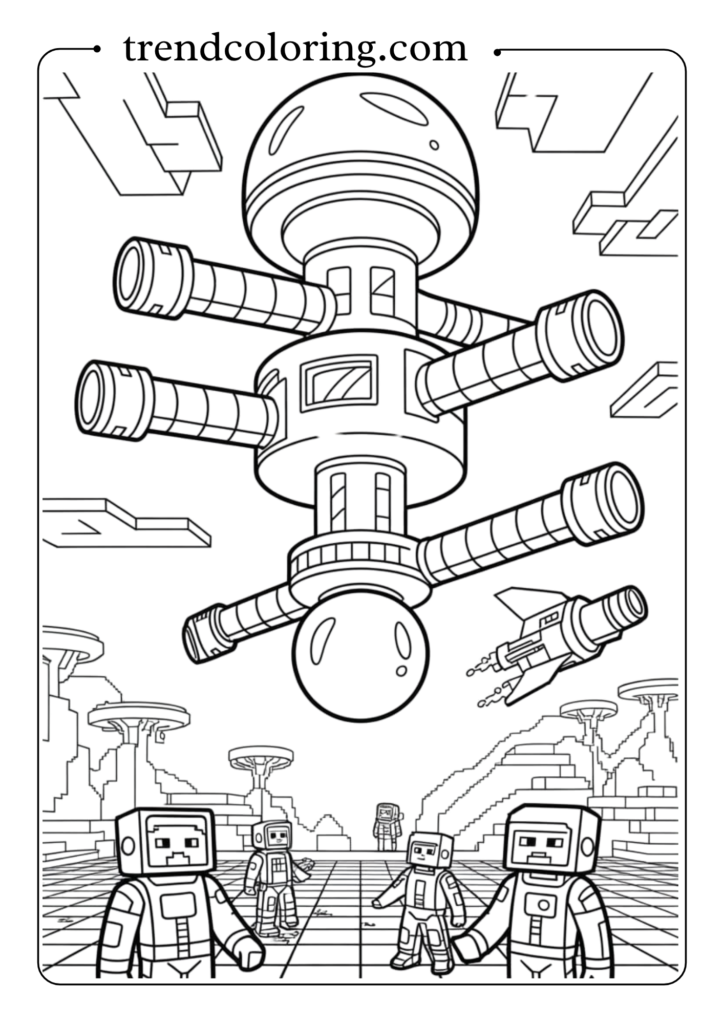 Space Station in The End
