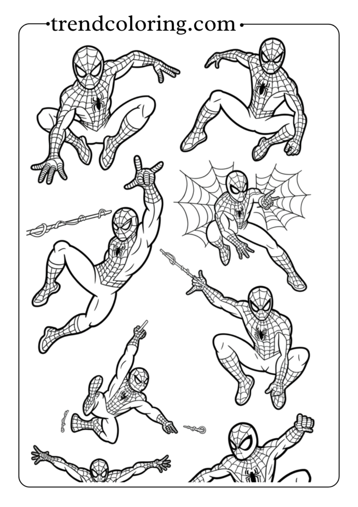 Spider-Man Action Poses Collection