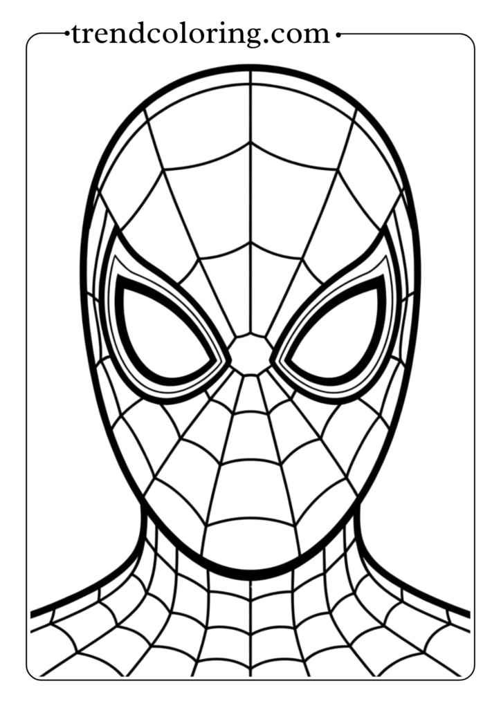 spider-man coloring pages