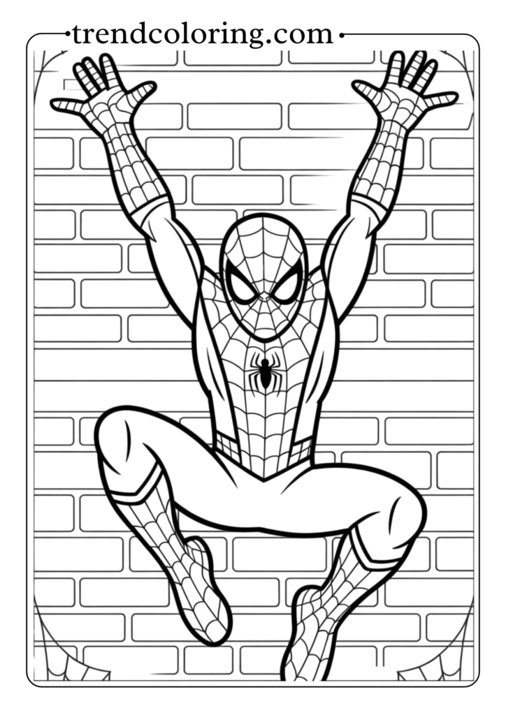 Spider-Man Wall-Crawling Action