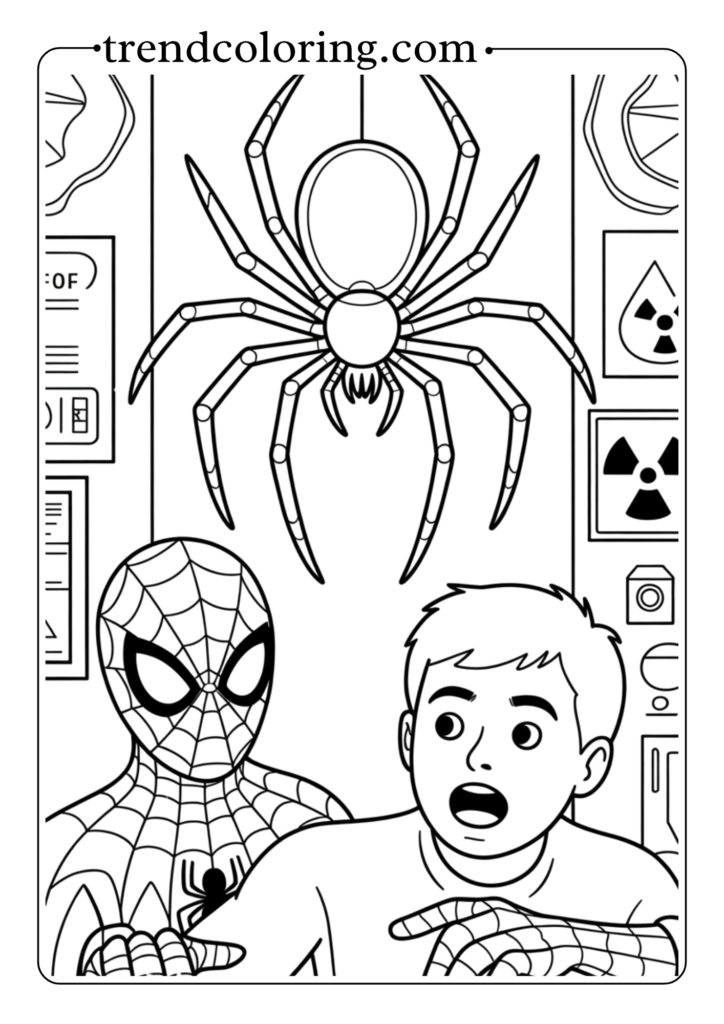 Spider-Man's Origin Spider Bite