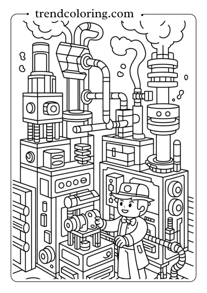 Steampunk Redstone Factory
