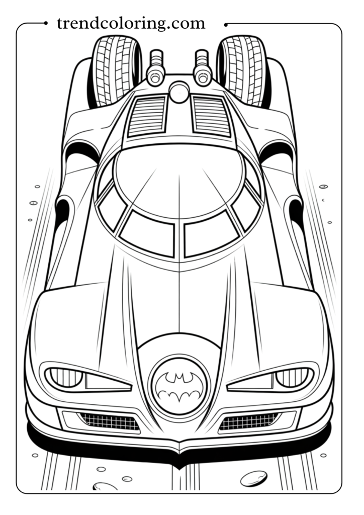 The Batmobile - Front View