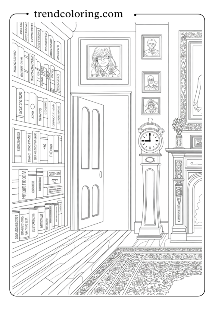 The Wayne Manor Study