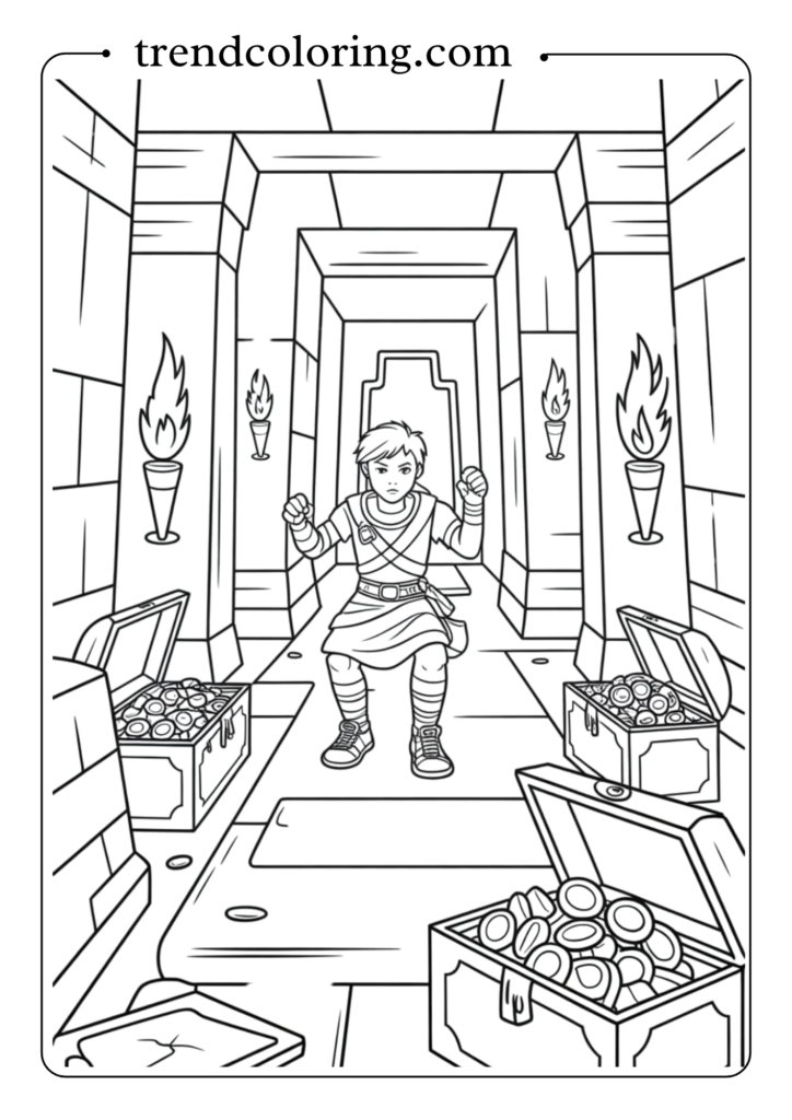 Treasure Hunt in Desert Temple