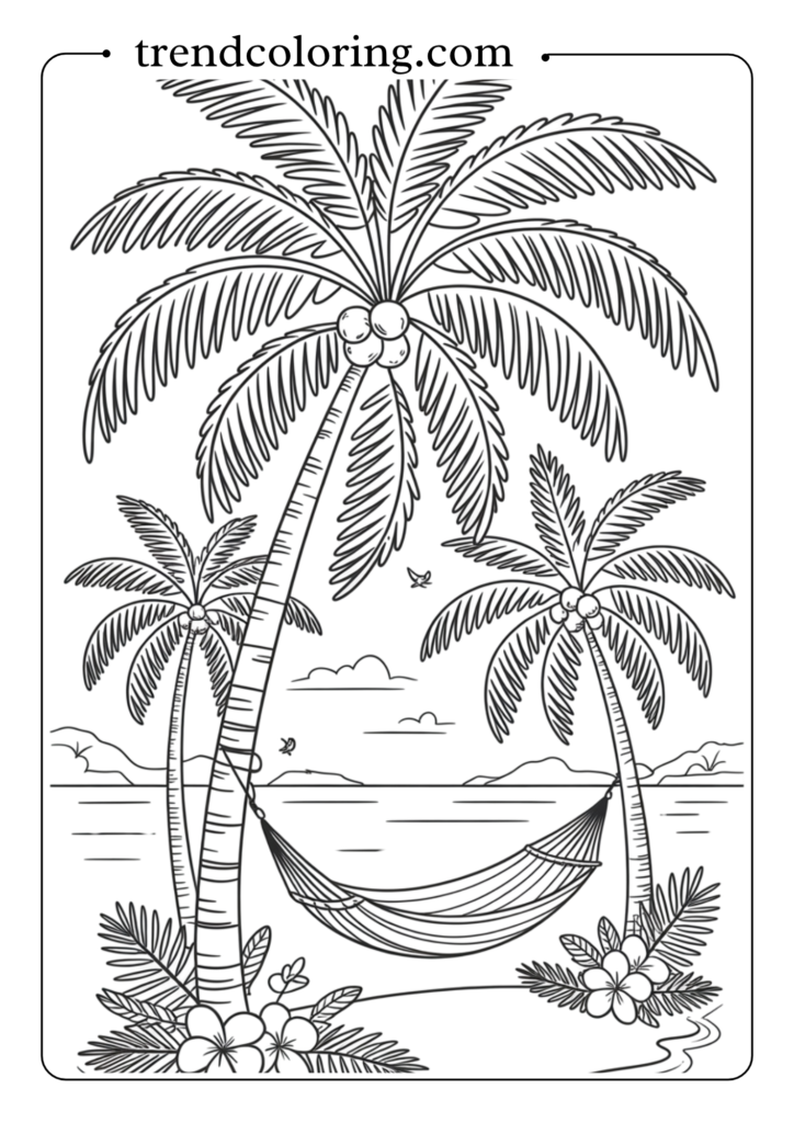 Tropical Palm Tree Paradise