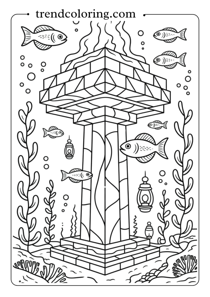 Underwater Ocean Monument