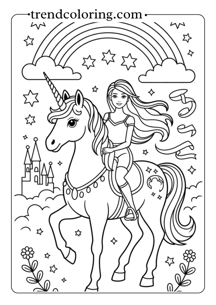 Unicorn Barbie