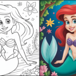 Ariel Coloring Pages