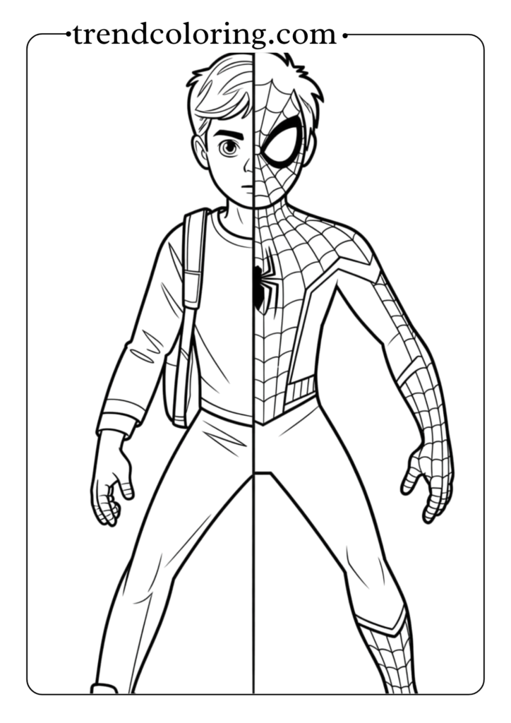 Young Peter Parker Transformation