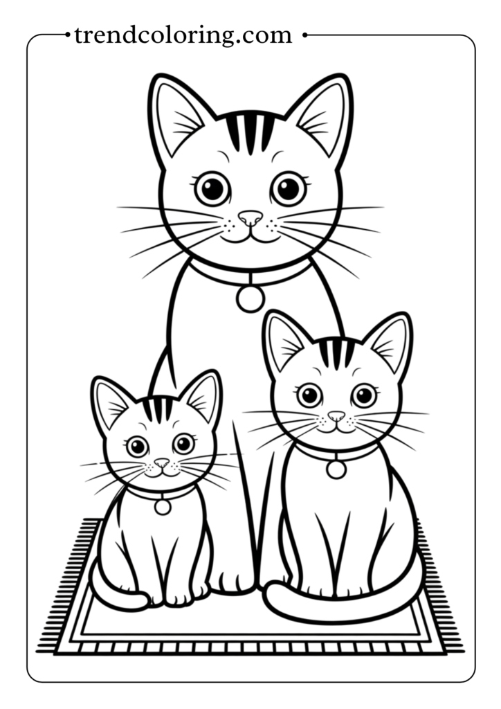 Cat Family Portrait