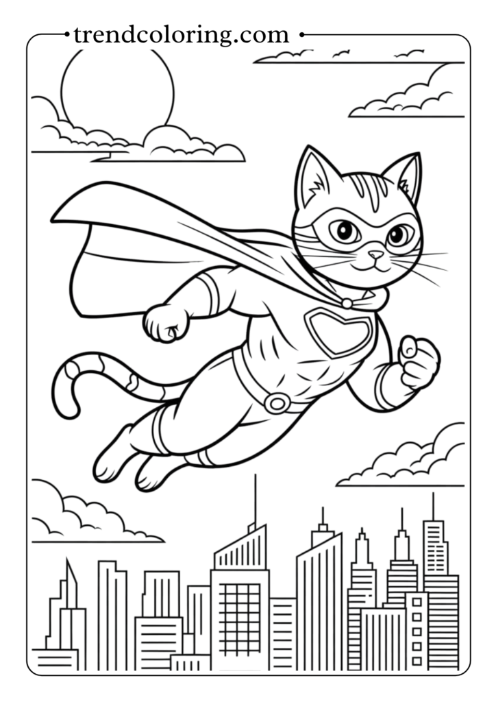 Cat Superhero