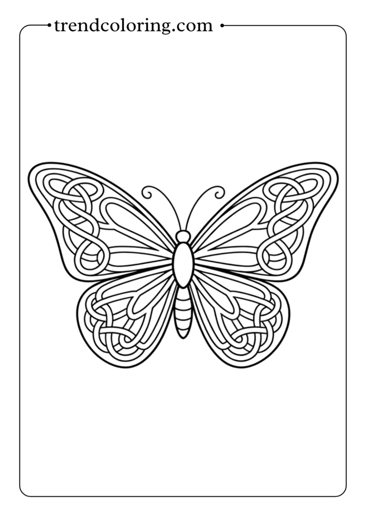 Celtic Knot Butterfly