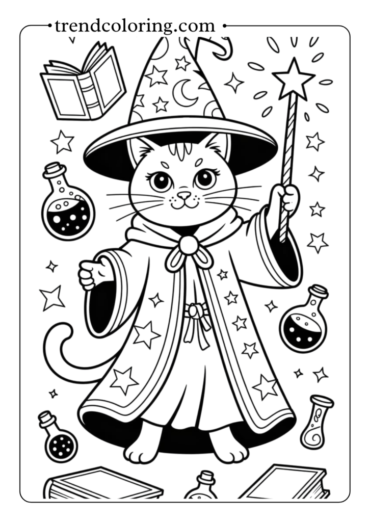 Magical Cat Wizard