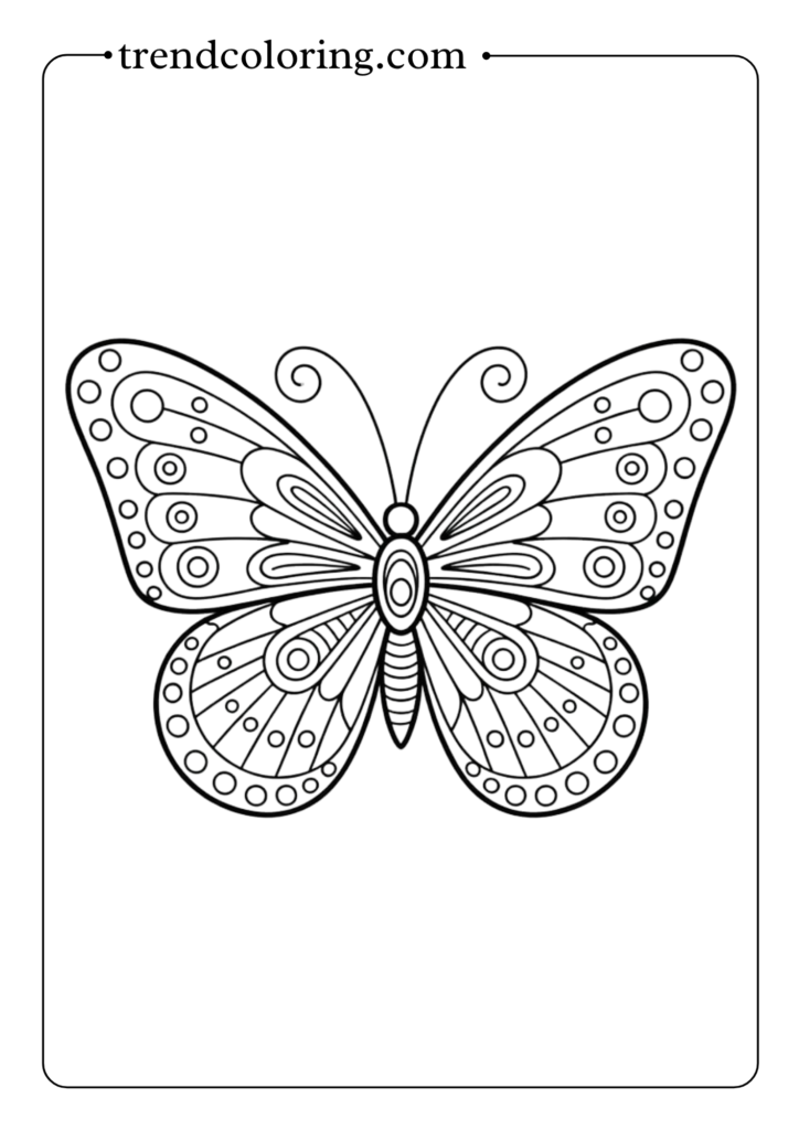 Mandala Butterfly