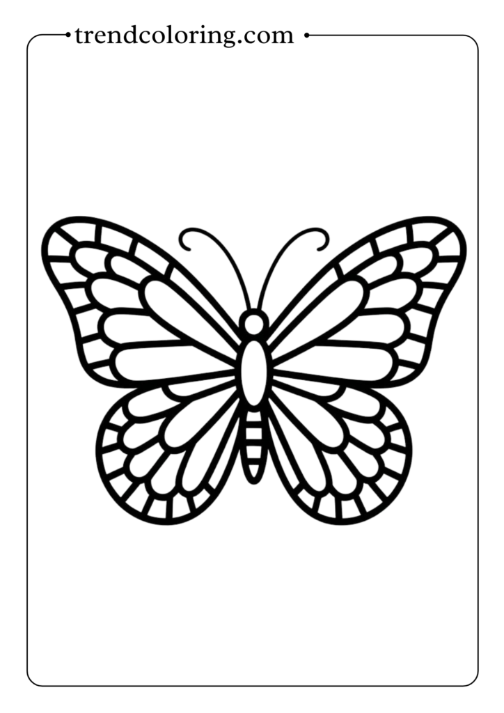 Mosaic Tile Butterfly