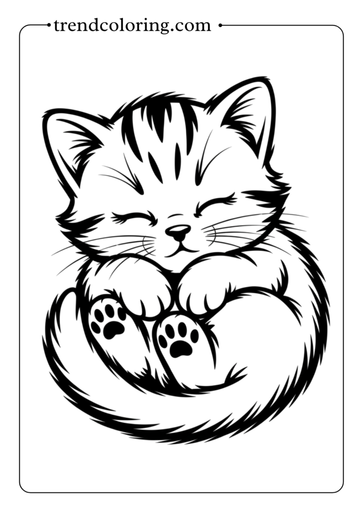 Sleeping Kitten
