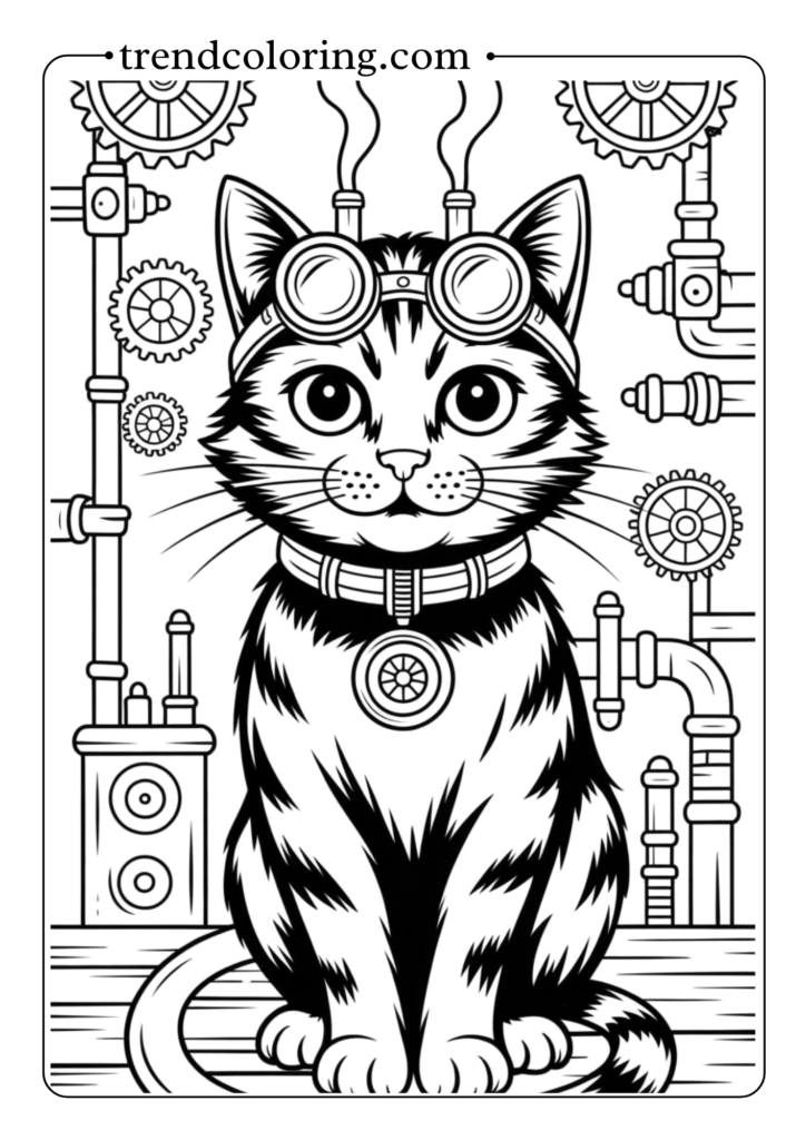 Steampunk Cat