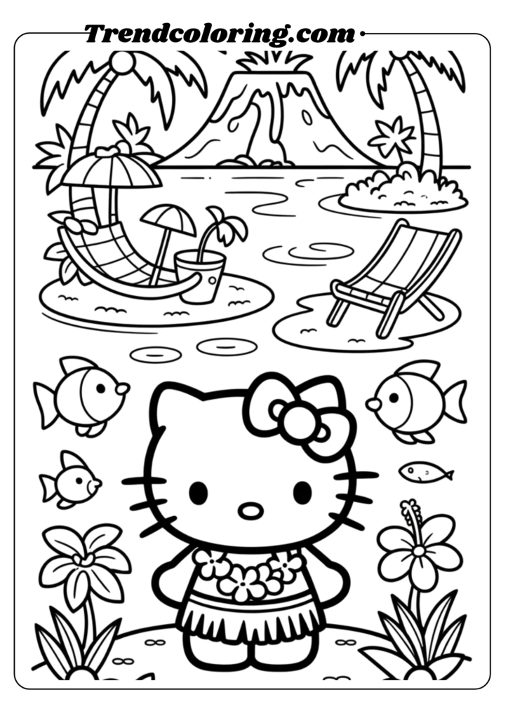 Hello Kitty Tropical Vacation